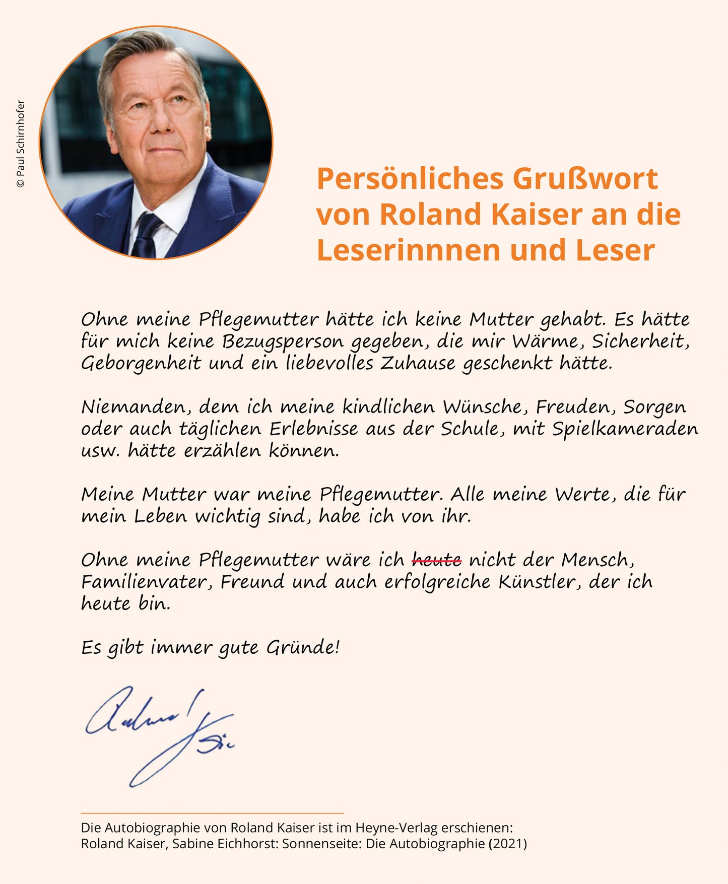 Wir haben gute Gründe! + Es gibt immer gute Gründe!